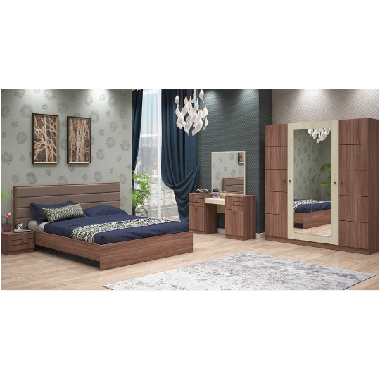 Yataq Dəsti Perla Tuna (4 Qapılı Dolab ilə)