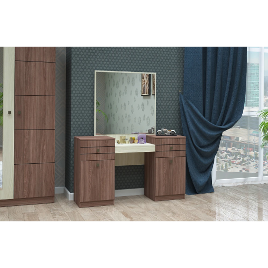 Yataq Dəsti Perla Tuna (4 Qapılı Dolab ilə) - Thumbnail 5