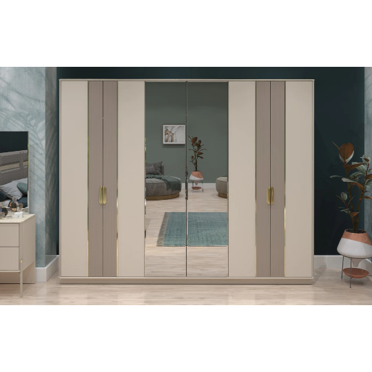 Yataq Dəsti Perla Verona (6 Qapılı Dolab ilə) - Thumbnail 3