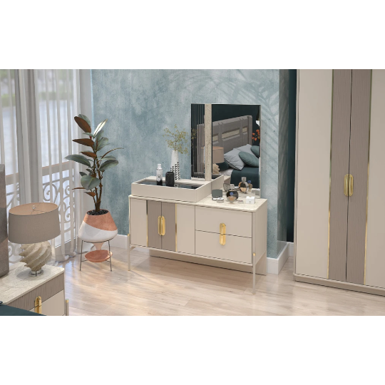 Yataq Dəsti Perla Verona (6 Qapılı Dolab ilə) - Thumbnail 5