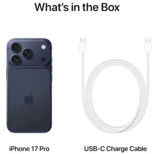 Mobil Telefon Iphone 17 Pro 256GB Deep Blue Only Esim - Thumbnail 5