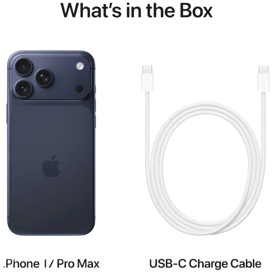 Mobil Telefon Iphone 17 Pro Max 256GB Deep Blue Only Esim - Thumbnail 8