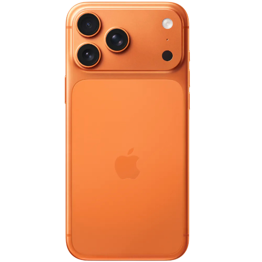 Mobil Telefon Iphone 17 Pro Max 256GB Cosmic Orange Only Esim - Thumbnail 1