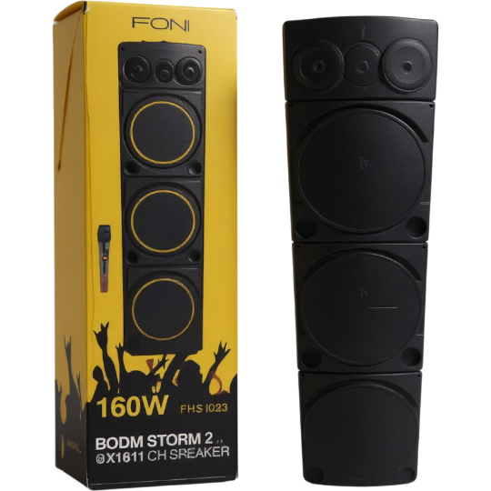 Səsgücləndirici Foni FN-S1033 2X10 160W MIC+REM - Thumbnail 1