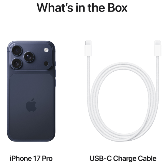 Mobil Telefon Iphone 17 Pro Max 256GB Deep Blue Nano sim - Thumbnail 6