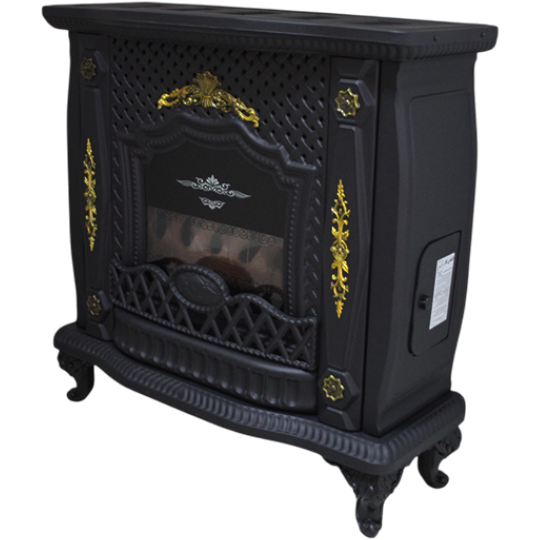 Kamin Almas Gas 502 Qara - Thumbnail 3