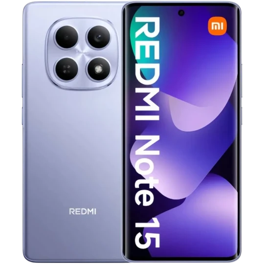 Mobil Telefon Xiaomi Redmi Note 15 8GB/256GB Purple - Thumbnail 0