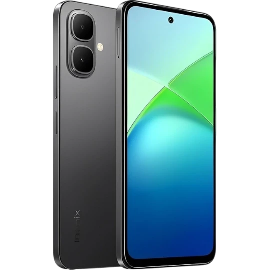 Mobil Telefon Infinix Smart 10 8(4+4)GB/64GB Sleek Black - Thumbnail 1