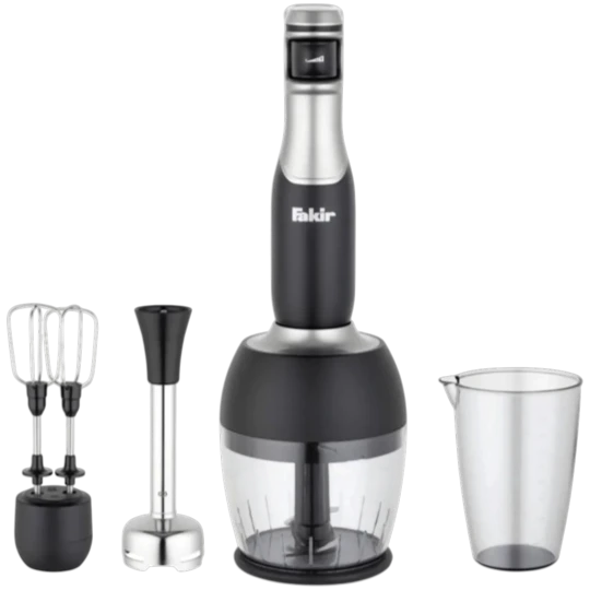 Dəst Blender Fakir Speed Lucca Blender Set Black/Silver														
