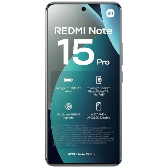 Mobil Telefon Xiaomi Redmi Note 15 Pro 8GB/256GB Blue - Thumbnail 1