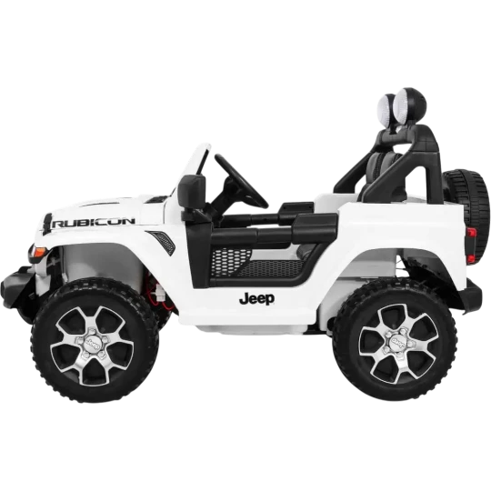 Elektrikli uşaq maşını JEEP 555 White - Thumbnail 2
