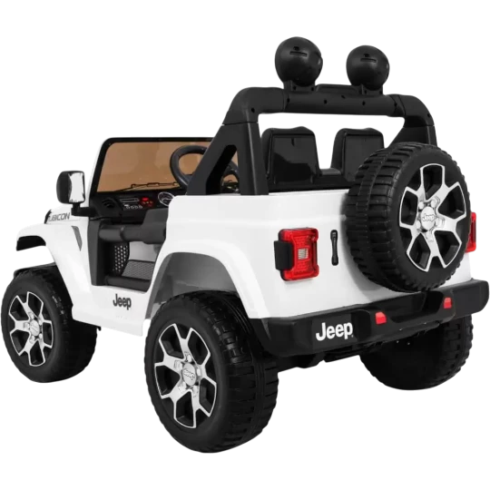 Elektrikli uşaq maşını JEEP 555 White - Thumbnail 3
