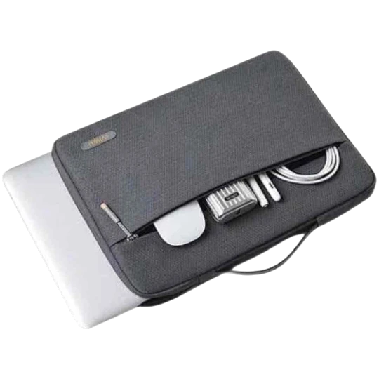 Notbuk çantası Wiwu 14 Pilot Sleeve Black 34563 - Thumbnail 2