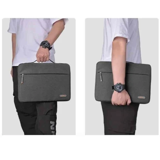 Notbuk çantası Wiwu 14 Pilot Sleeve Black 34563 - Thumbnail 3
