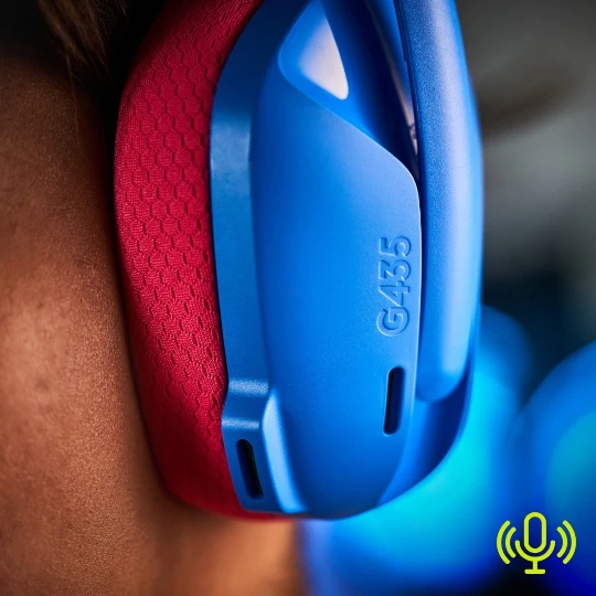 Oyun Qulaqlığı Logitech G435 LIGHTSPEED Wireless  BLUE - 2.4GHZ - EMEA - 9 - Thumbnail 1