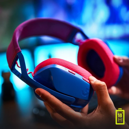 Oyun Qulaqlığı Logitech G435 LIGHTSPEED Wireless  BLUE - 2.4GHZ - EMEA - 9 - Thumbnail 2