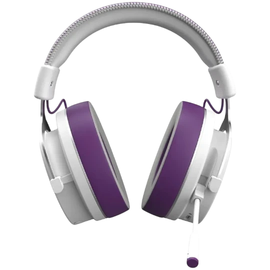 Oyun Qulaqlığı Logitech  Red Square RS319 V3X (RSQ-31019) White/Purple				 - Thumbnail 1