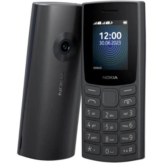 Mobil Telefon Nokia 110 DS Charcoal Black - Thumbnail 3