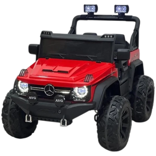 Elektrikli uşaq maşını MERCEDES 016 Qırmızı