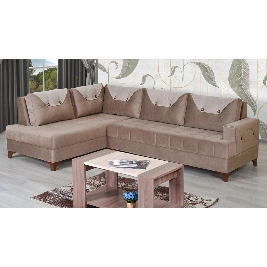 Künc Divan Perla Yumşaq mebel KOMPAKT SOL - BX 2316 - 16 - Thumbnail 0