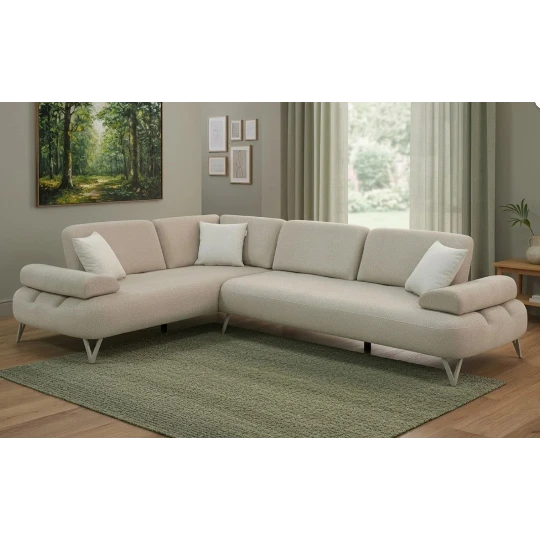 Künc Divan Perla Yumşaq mebel VELORA SOL - 5185 - 06 - Thumbnail 0