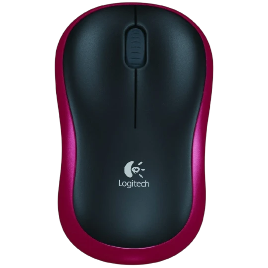 Mouse Logitech M185 - RED							 - Thumbnail 0