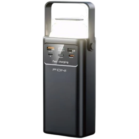 Powerbank Foni 60000 FN-PB60 Black - Thumbnail 0