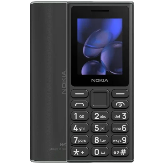 Mobil Telefon Nokia 105 DS Azgeua Charcoal (2025) - Thumbnail 0