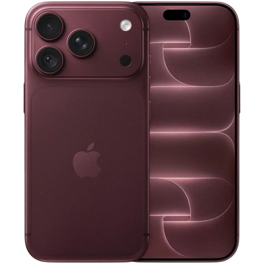 Mobil Telefon Iphone 18 Pro Max 512 GB Burgundy - Thumbnail 0