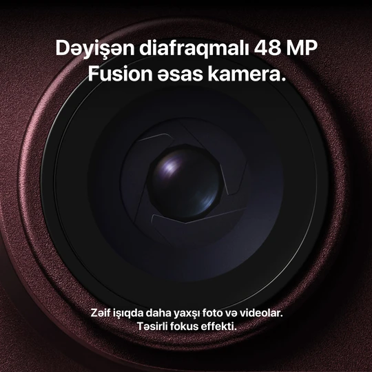 Mobil Telefon Iphone 18 Pro Max 512 GB Burgundy - Thumbnail 5
